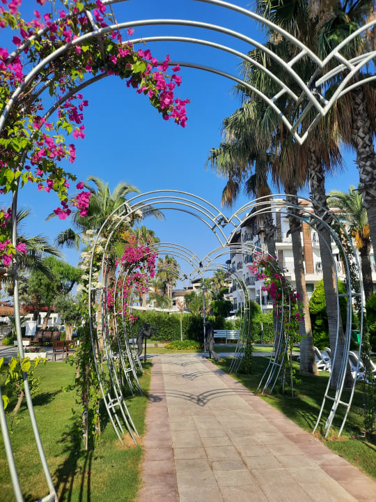 Gartenanlage Belek Beach Resort Hotel