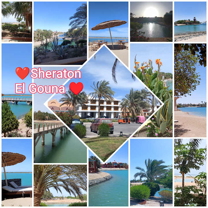 Gartenanlage Sheraton Miramar Resort El Gouna