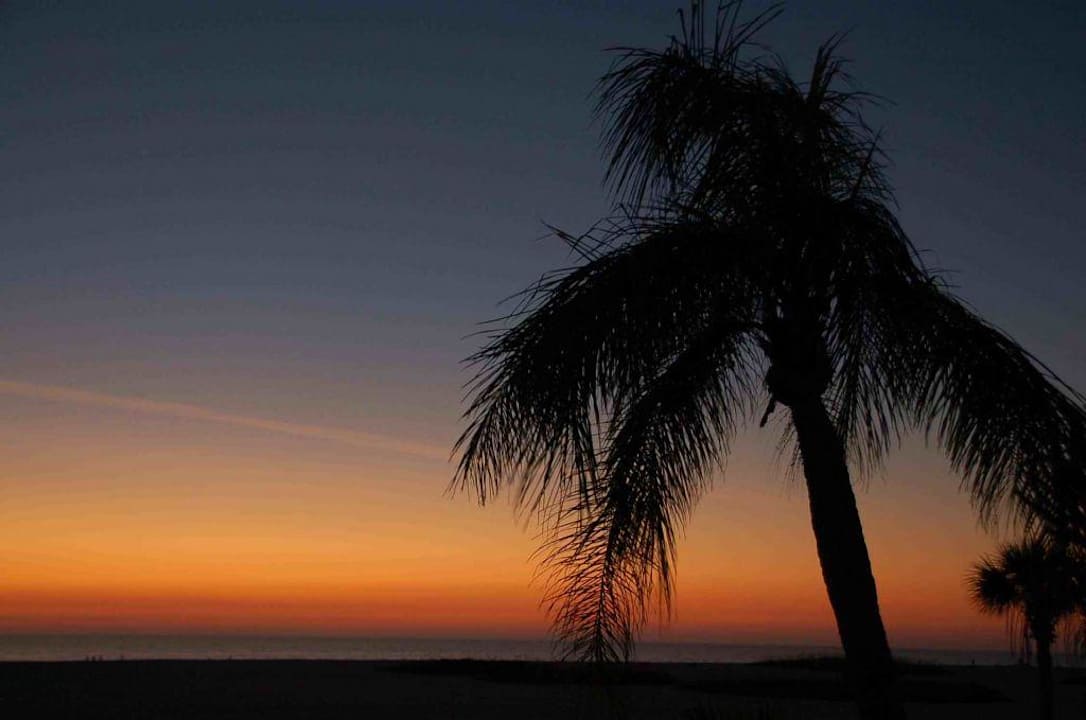 Sunset vom Hotel aus gesehen Hotel Sea Castle Suites