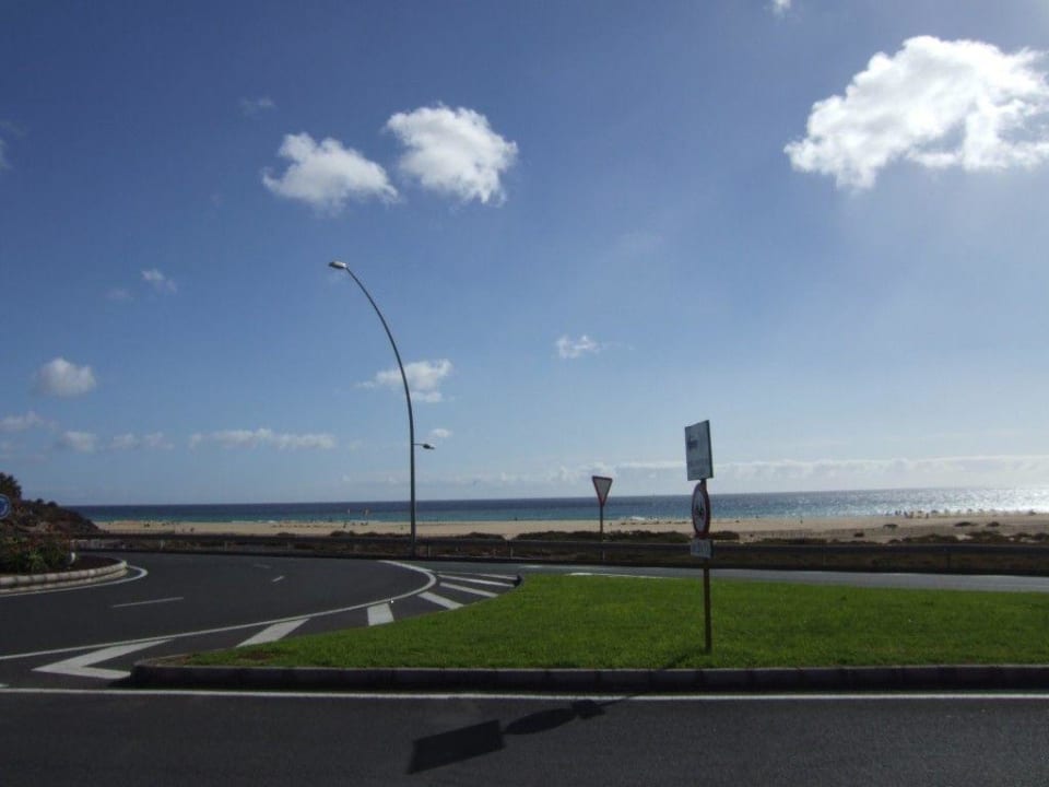 Strasse zum Hotel und Weg zum Strand! Occidental Jandía Playa