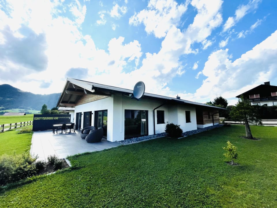 Außenansicht DIE ZWEI Sonnen Chalets