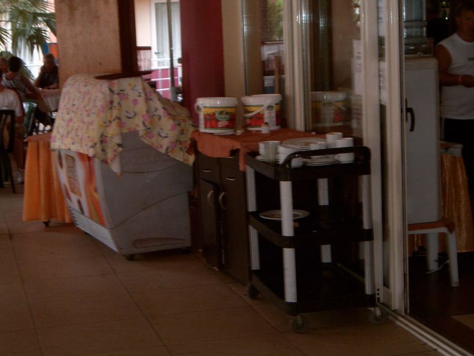 Altes Geschirr Hotel Orfeus Park