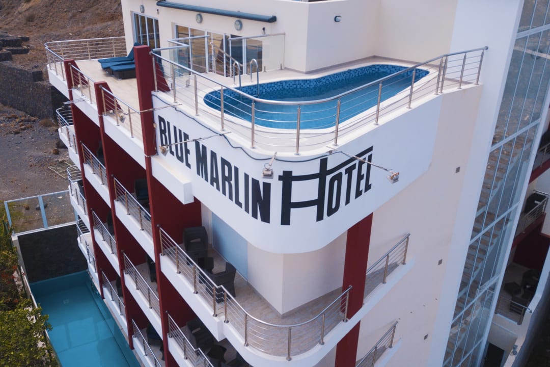 Außenansicht Blue Marlin Hotel