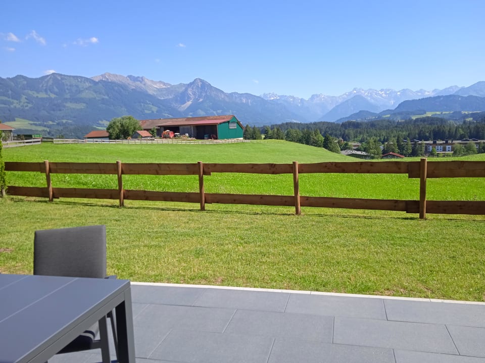 Ausblick DIE ZWEI Sonnen Chalets