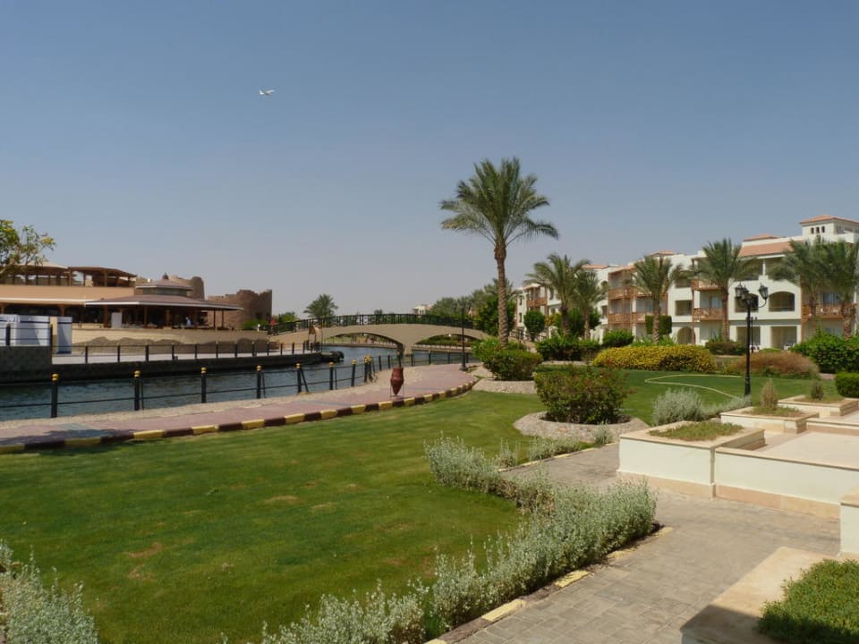 Blick von unserem Zimmer Pickalbatros Dana Beach Resort - Hurghada