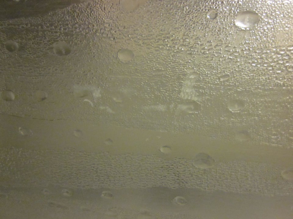 Seifenreste an der Duschwand Aydinbey Kings Palace & Spa