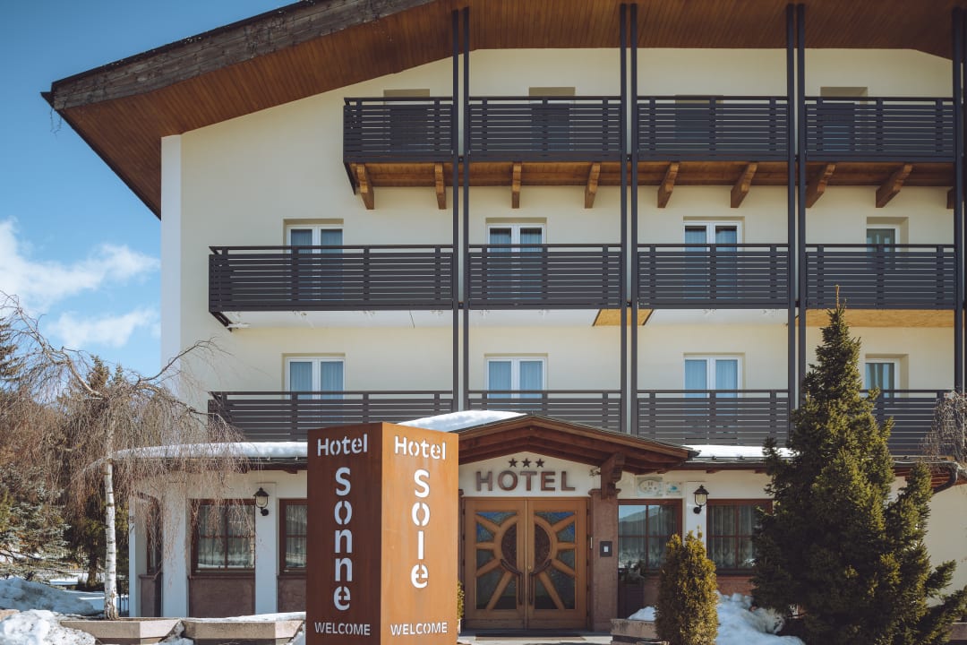Außenansicht Hotel Sonne Sole