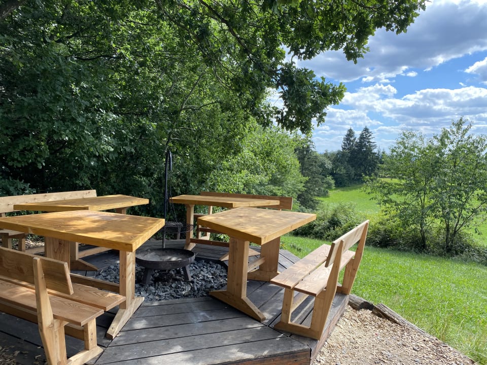 Ausblick Baumpalast Baumhaushotel Rosenberg