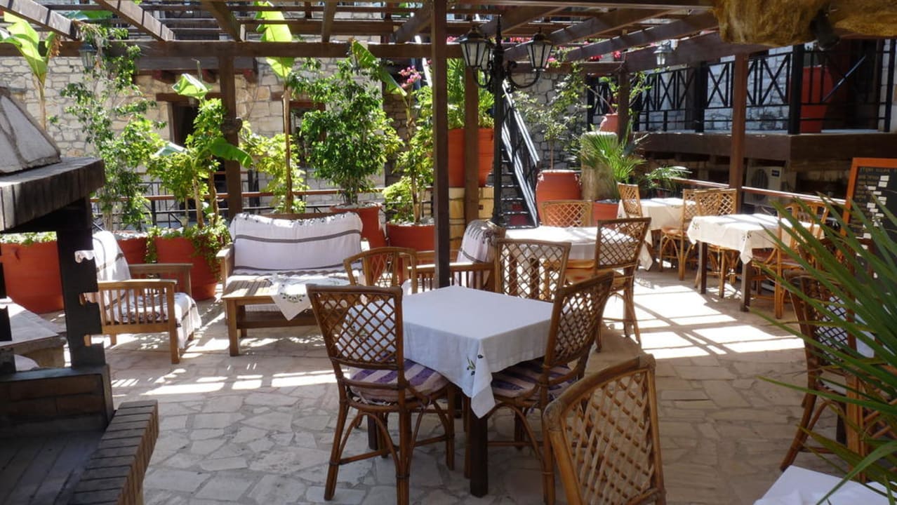 One of the sitting areas Stone Village Petrino Horio