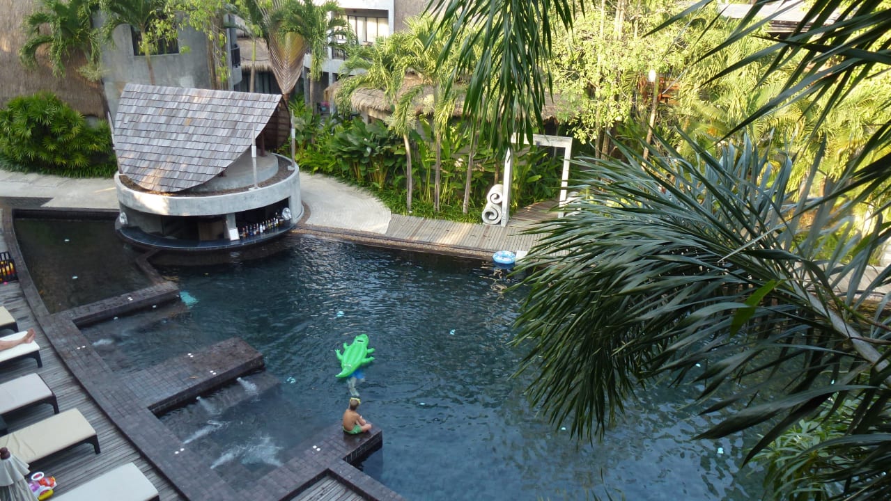 Blick vom Balkon Hotel The Dewa Koh Chang