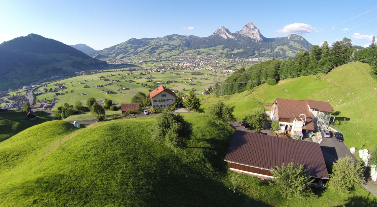 Außenansicht Ferienhaus Stockli