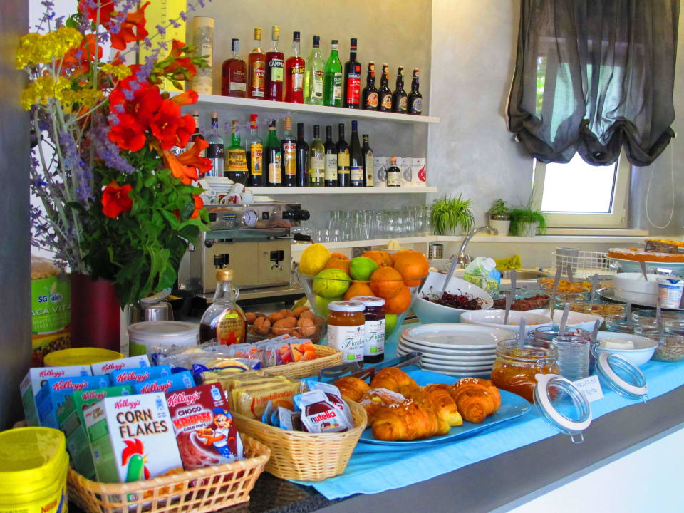 Particolare del buffet a colazione Hotel Gimmi