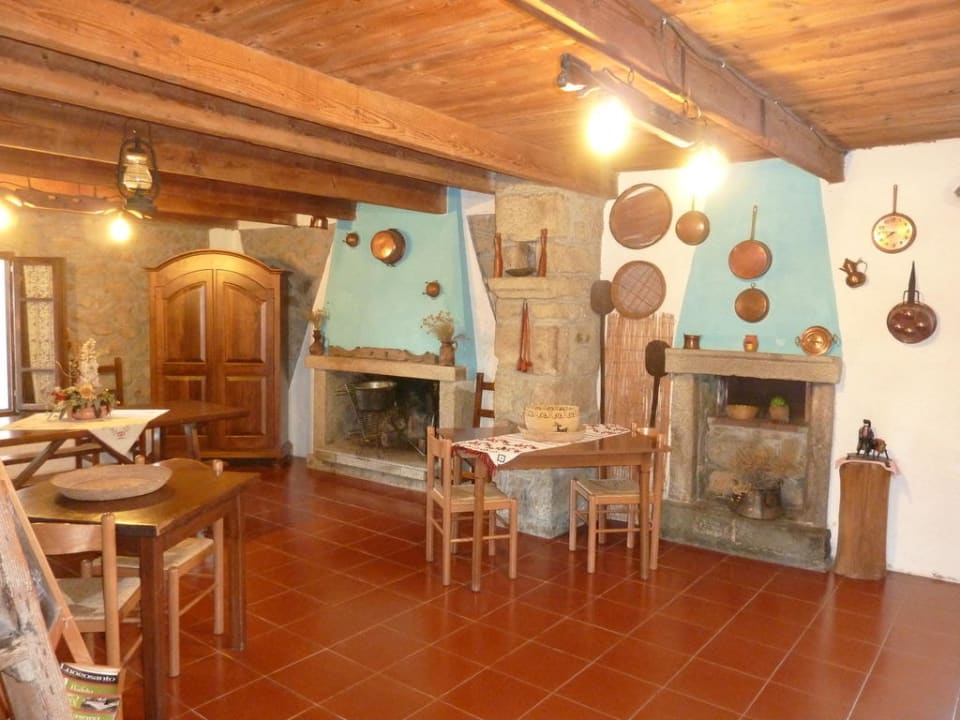 Vorraum vor dem Speisesaal Agriturismo Canu