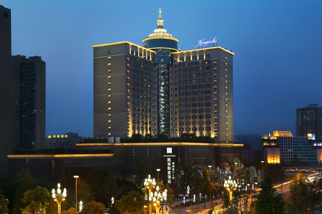 Außenansicht Kempinski Hotel Chengdu China