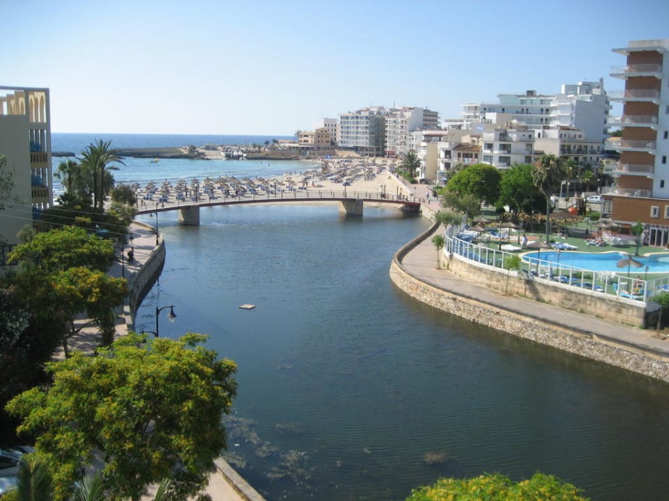 Ausblick zum Strand BJ Playamar Hotel & Apartamentos