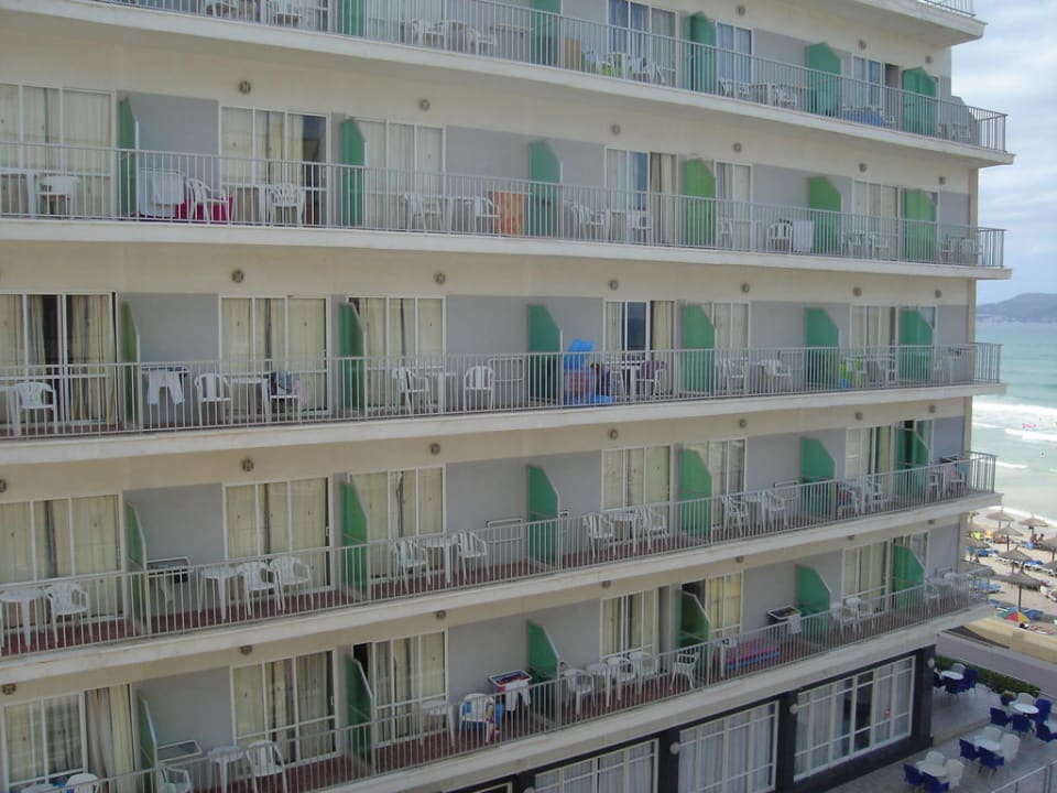 Blick vom Horitzo auf "JS Can Picafort" JS Hotel Horitzó