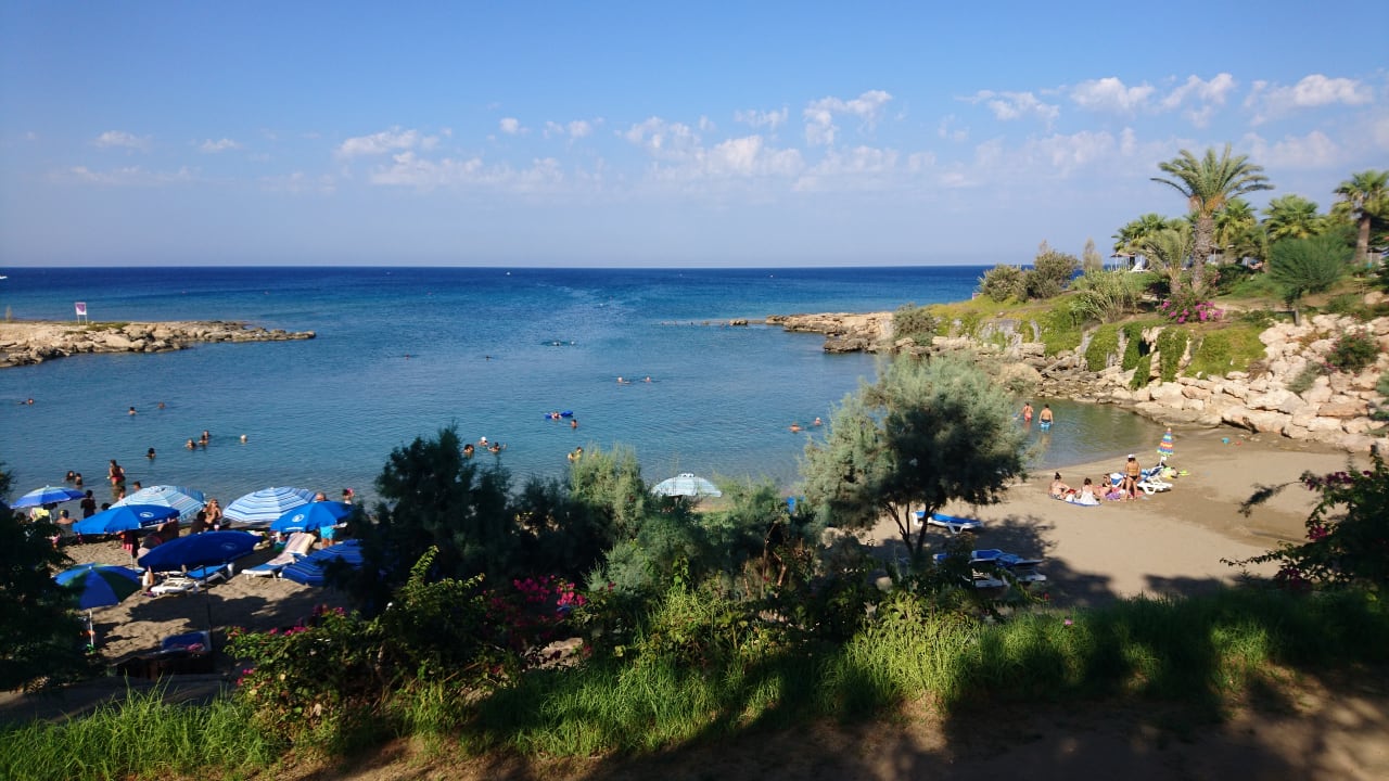 Ausblick Crystal Springs Beach Hotel