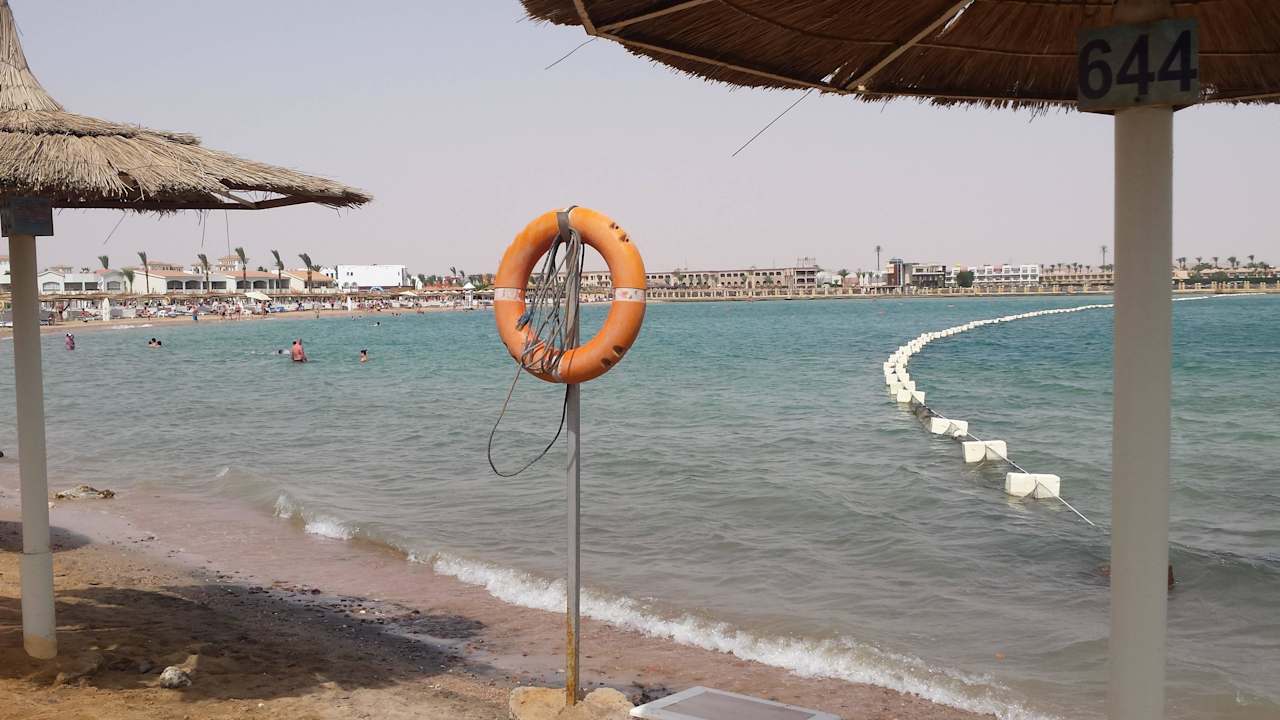 Strand zum Dana Beach Pickalbatros Alf Leila Wa Leila Resort - Neverland Hurghada