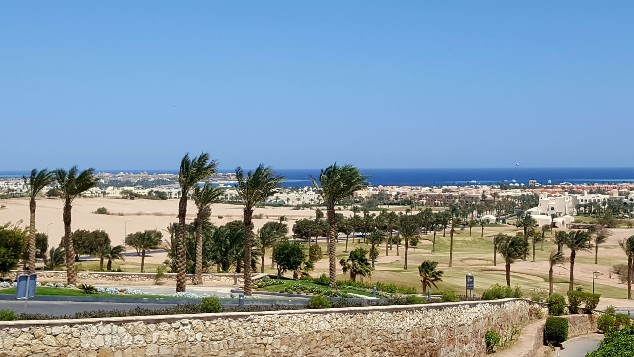 Toller Ausblick vom Hotel Steigenberger Makadi Hotel - Adults only