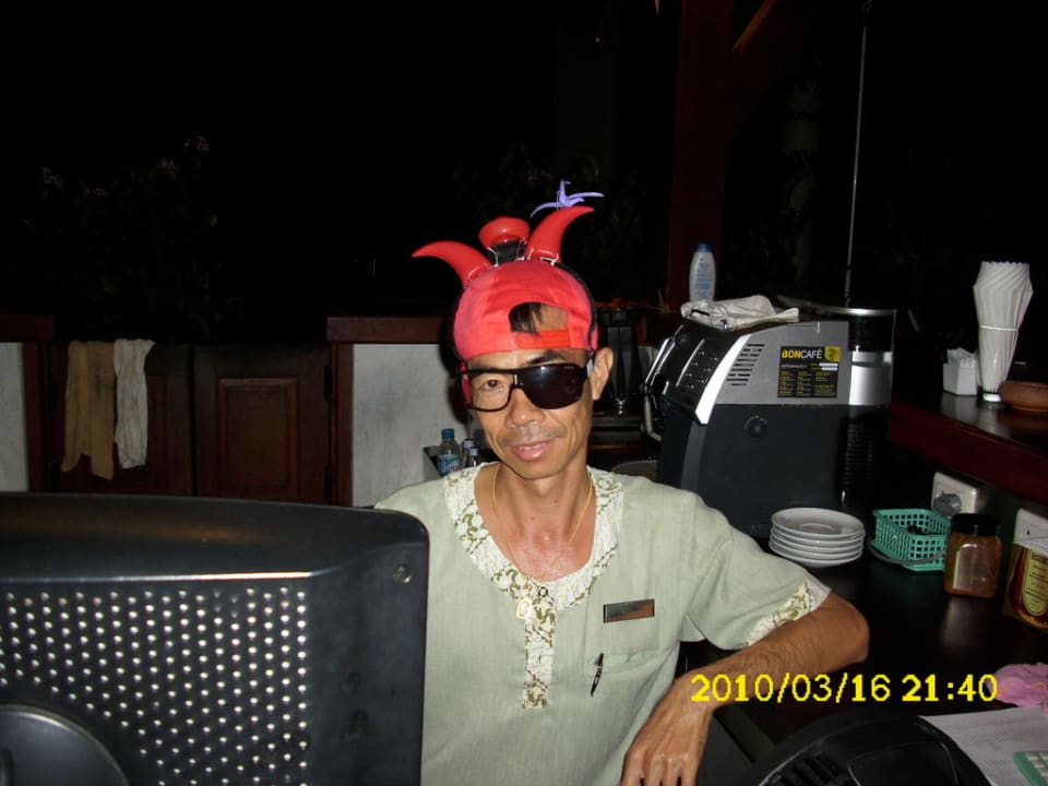 Der netteste Barkeeper aller Zeiten Khao Lak Bayfront Resort