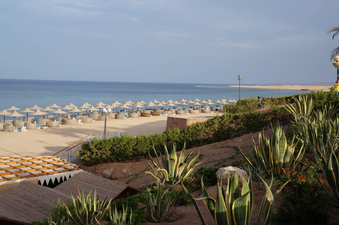 Strand von oben Fantazia Resort Marsa Alam