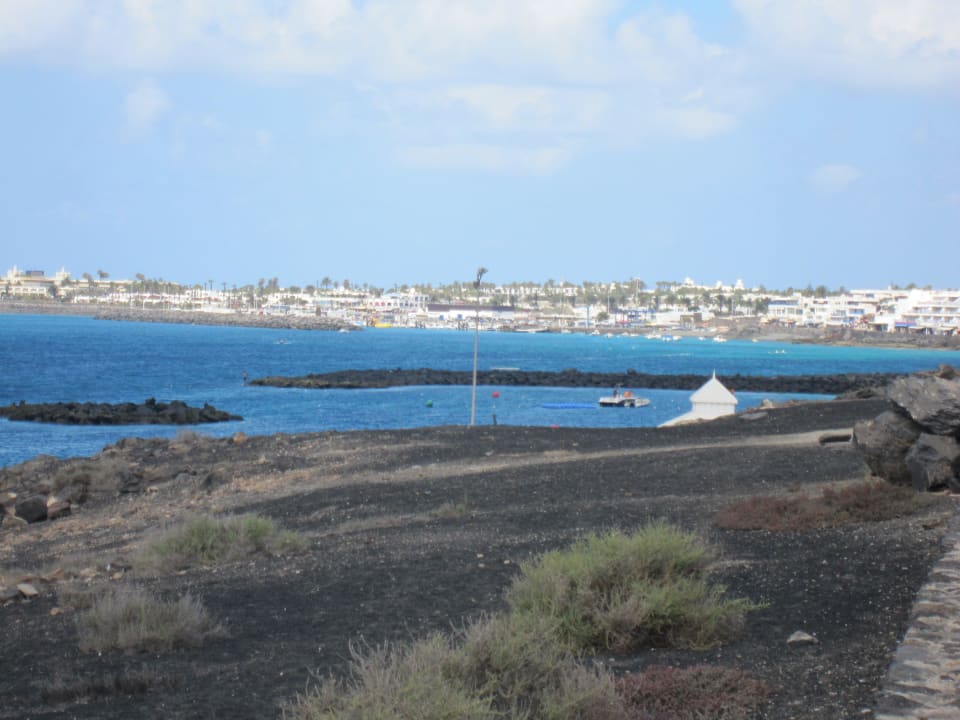Blick Richtung alter Hafen Hotel HL Club Playa Blanca