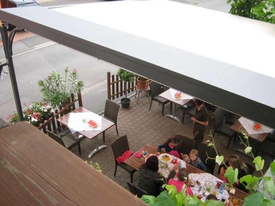 Terrasse Hotel Weißes Roß