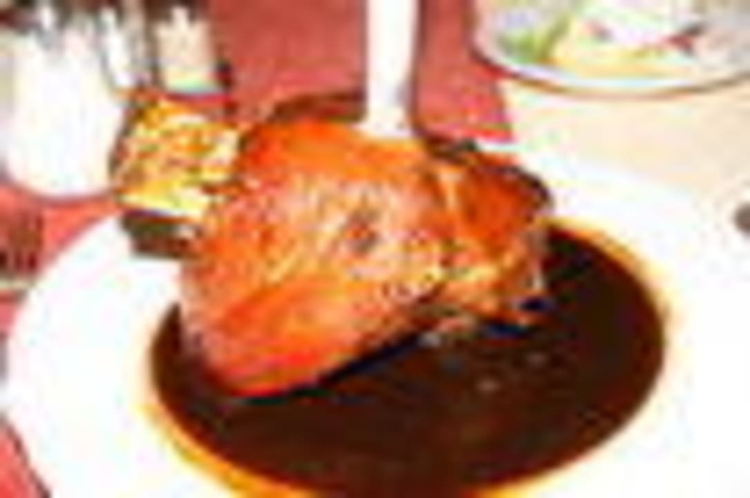 Kleine Karte - "kleine Haxe" - 1500gr. reichen! Landgasthof Zum Jossgrund