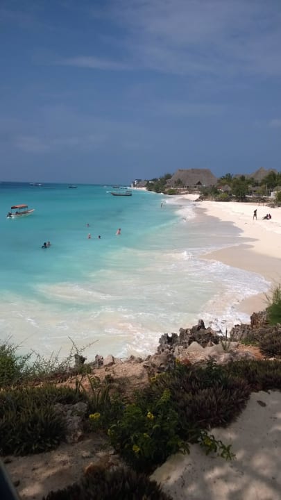 Bei Vollmond/Neumond gibts etwas mehr Wellen Royal Zanzibar Beach Resort
