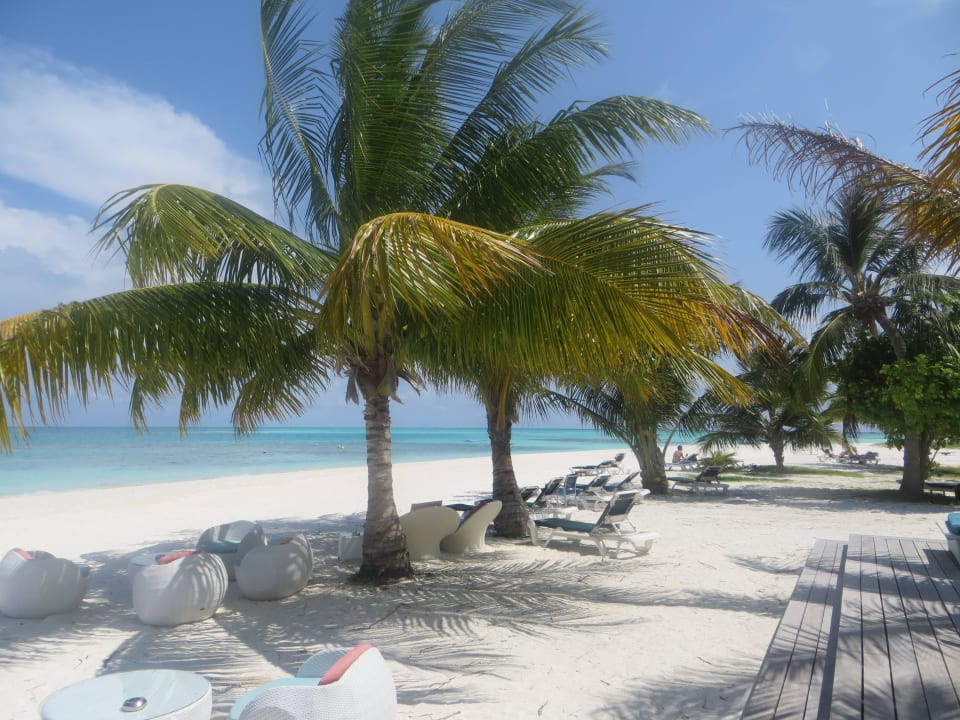 Chillen bei der Dhoni Bar Meeru Maldives Resort Island