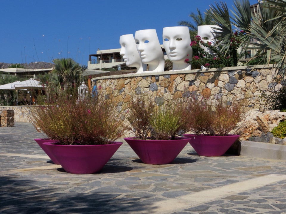 Deko in der Hotelanlage Aquagrand Artistic Luxury Beach Resort - Adults only