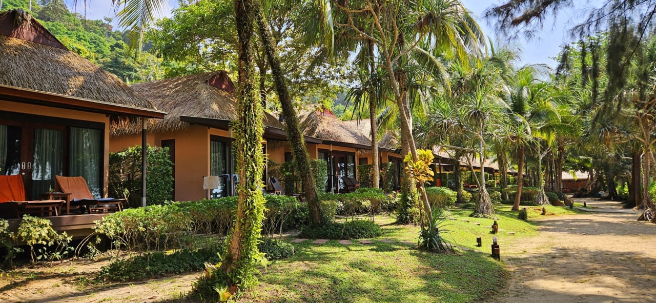 Außenansicht Tup Kaek Sunset Beach Resort