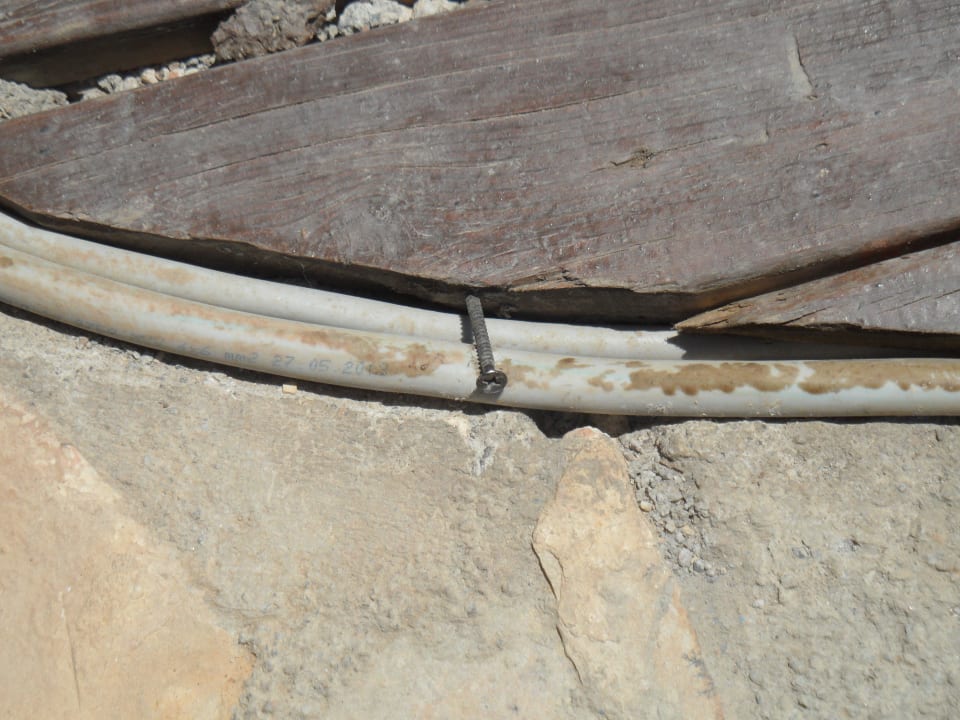 Elektroverkabelung in der Aussenanlage Club Hotel Anjeliq