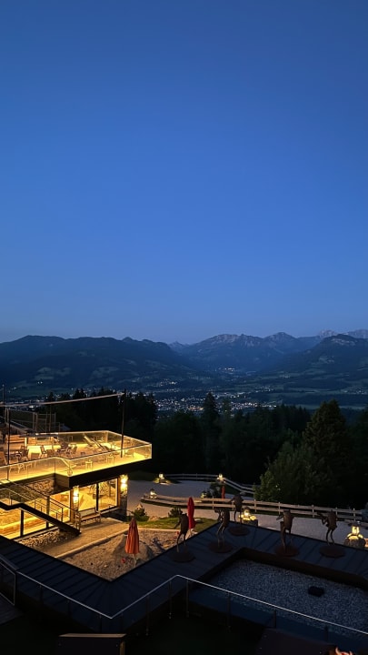 Ausblick Familotel Allgäuer Berghof