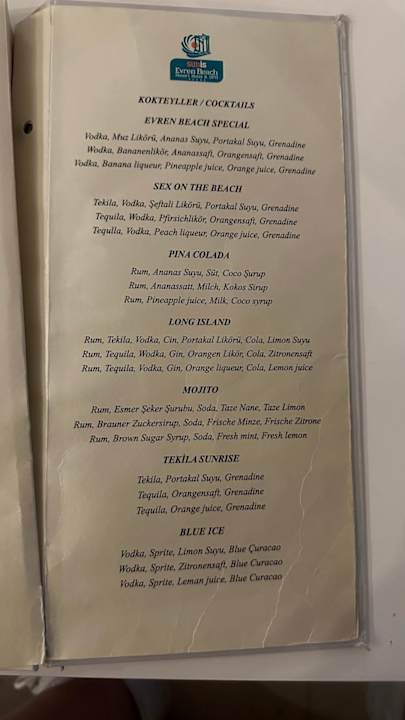 Gastro Sunis Kumköy Beach Resort Hotel & Spa