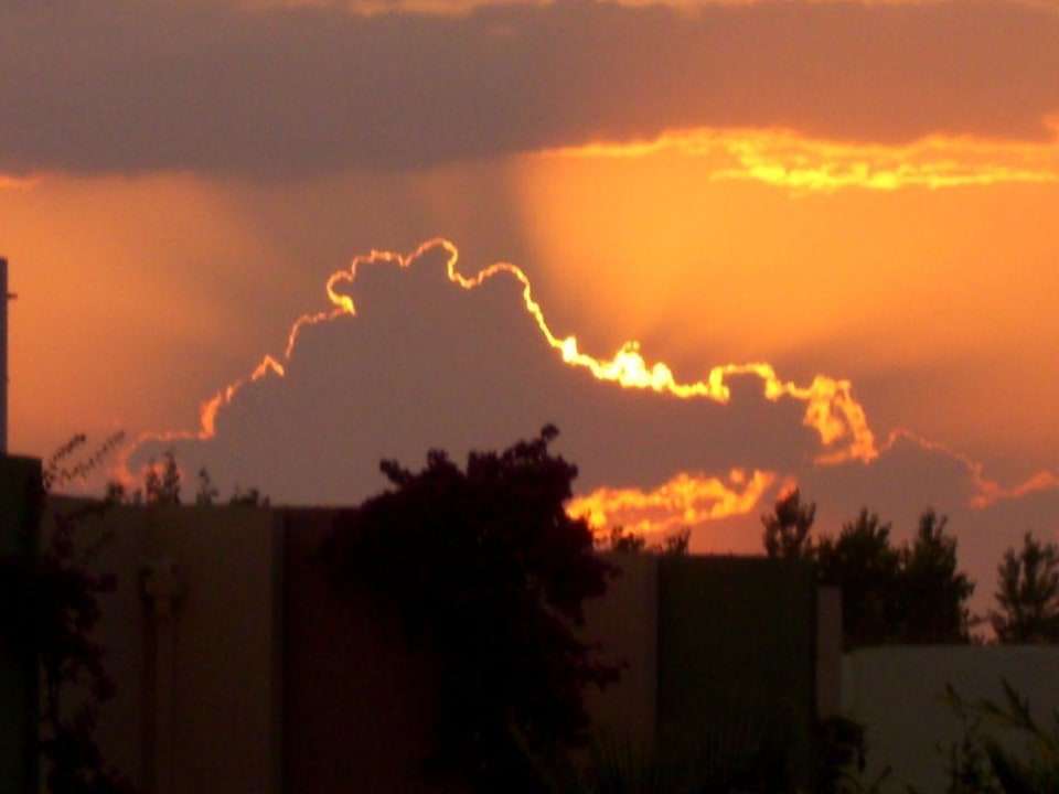 Sonnenuntergang Hotel Orfeus Park