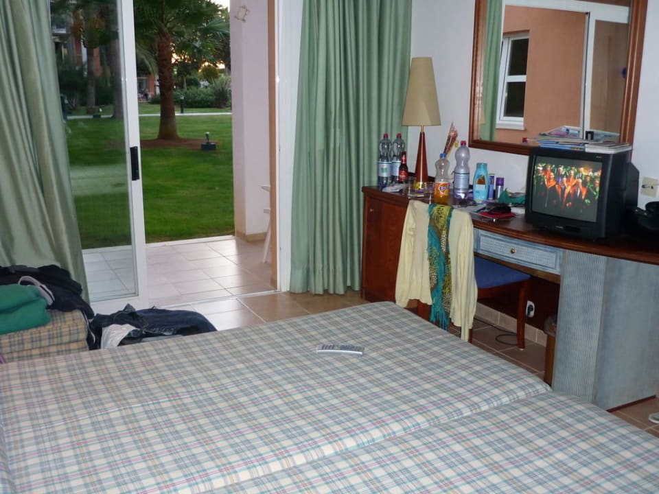 Innenansicht Zimmer Blau Colònia Sant Jordi