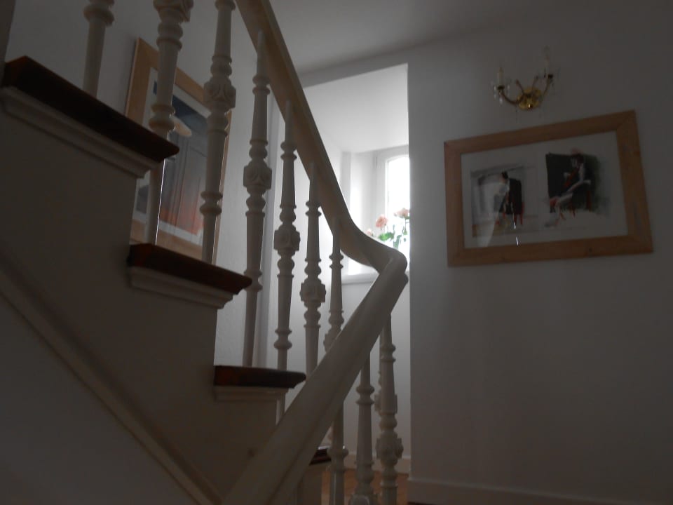 Treppenhaus  Hotel Villa Caldera