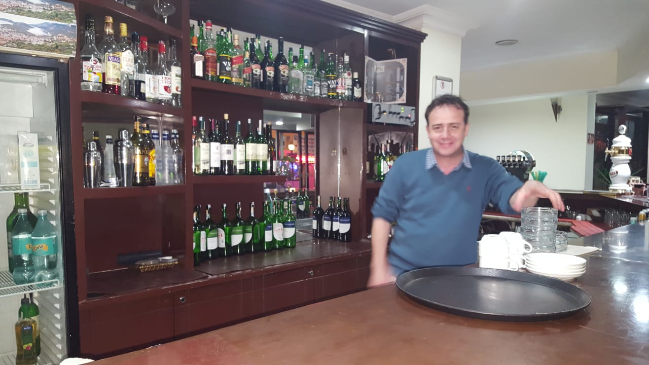 Lobbybar sehr gemütlich  Hotel Aslan City Kleopatra