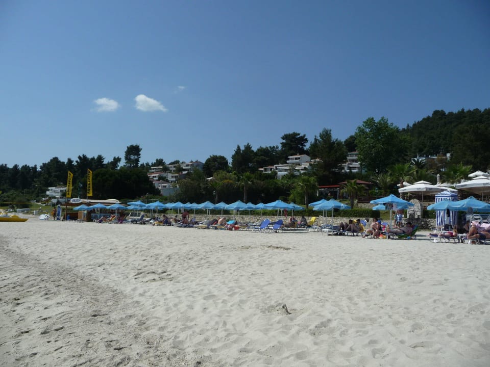 Feiner Sandstrand Aegean Melathron Thalasso Spa Hotel