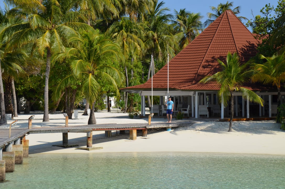 Steg zur Rezeption ananea Diamonds Athuruga