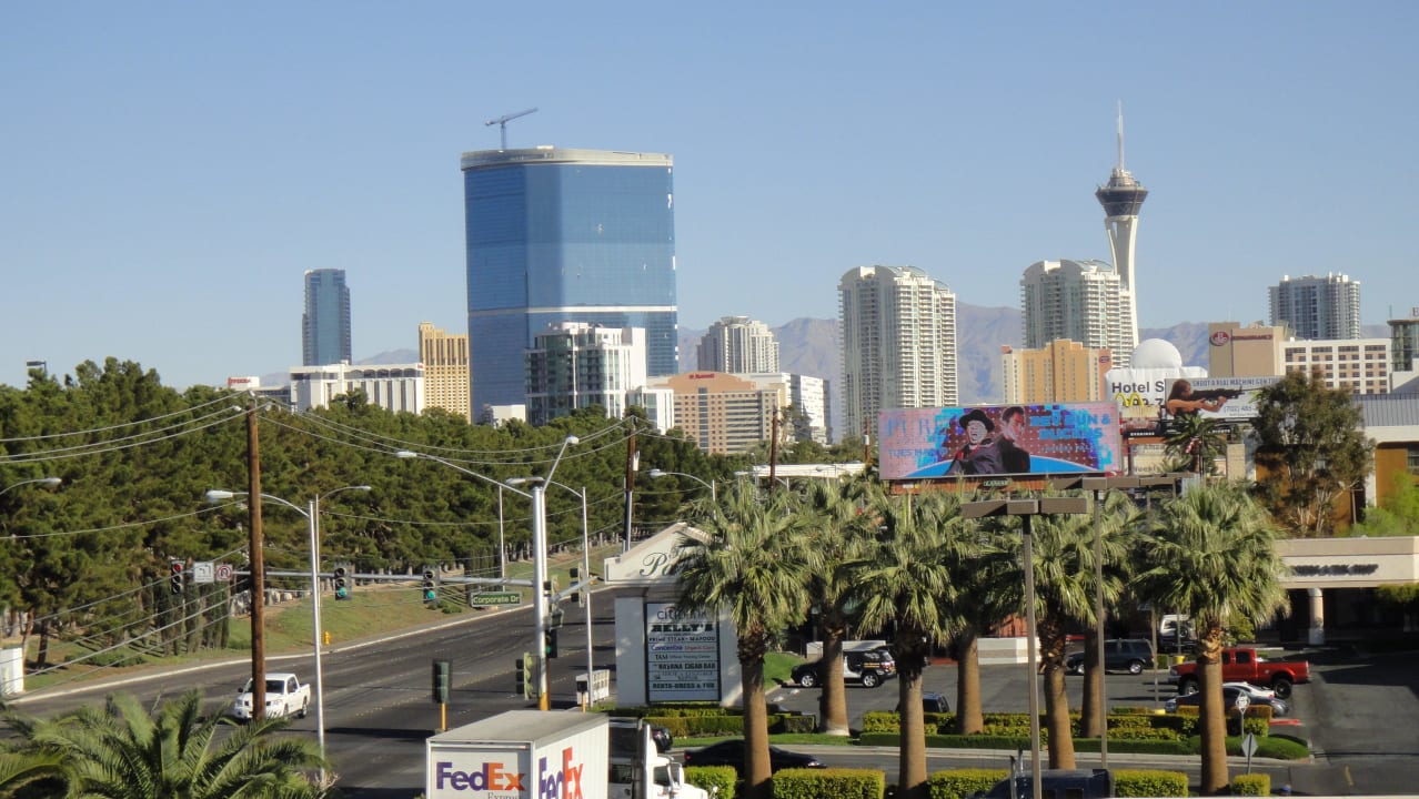 Miasto na pustyni - w dzień jest równie piękne Hotel La Quinta Las Vegas Nellis