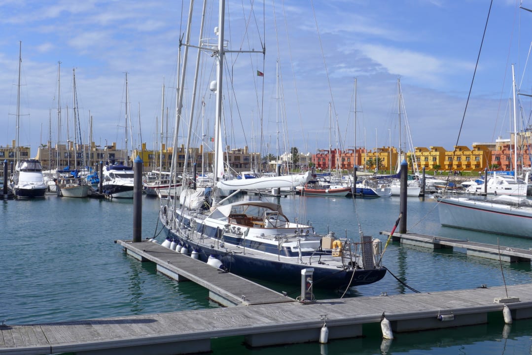 Hafen hinter dem Hotel NH Marina Portimão Resort