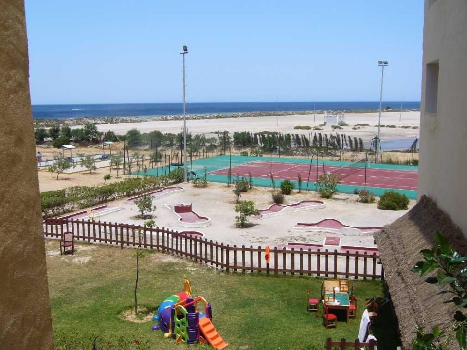 Widok z okna Skanes Serail Aquapark