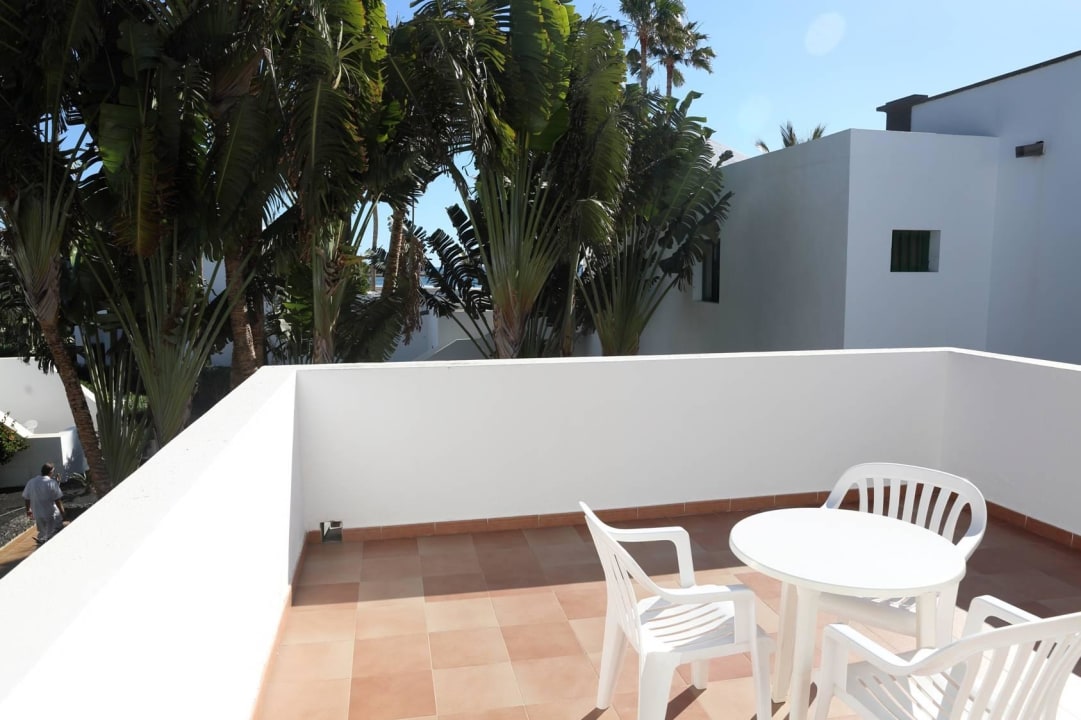 Terrasse  Hotel Riu Paraiso Lanzarote