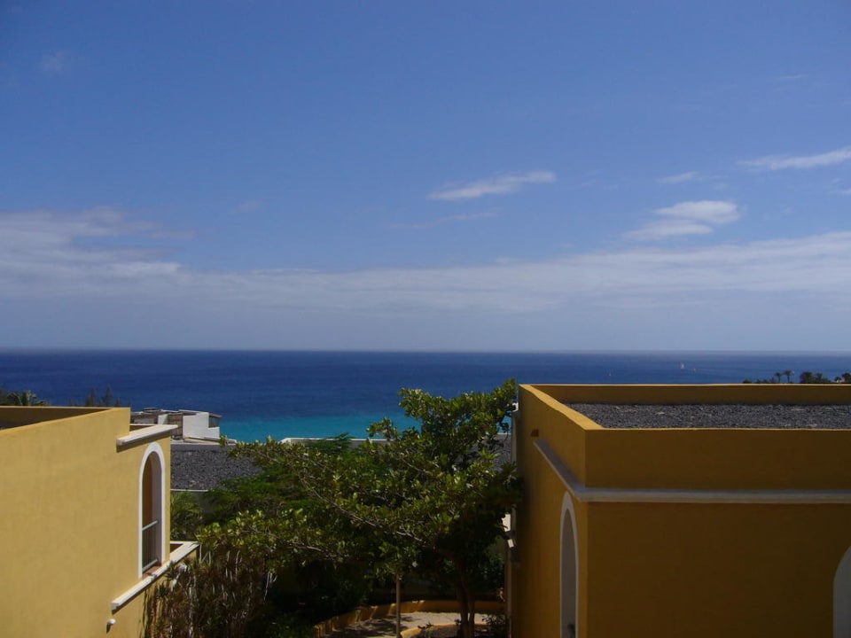 Blick vom Balkon unseres Zimmers AluaVillage Fuerteventura