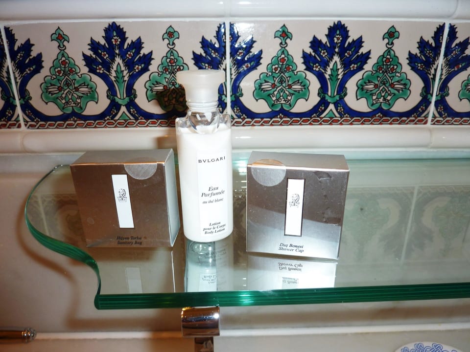 Pflegeartikel Hotel The Ritz-Carlton Istanbul