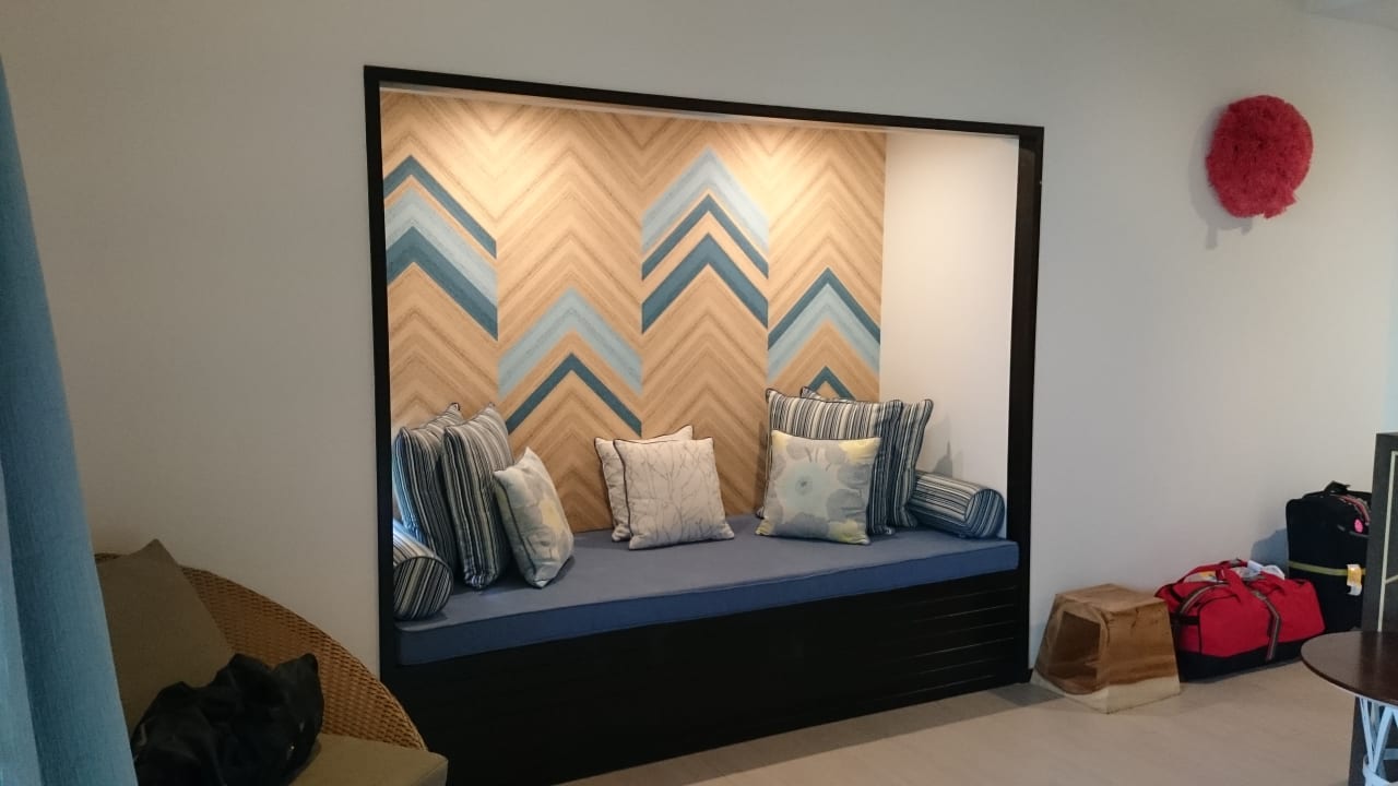 Villa Typ A - Wohnbereich  NH Collection Maldives Havodda Resort