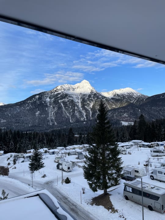 Ausblick Zugspitz Resort