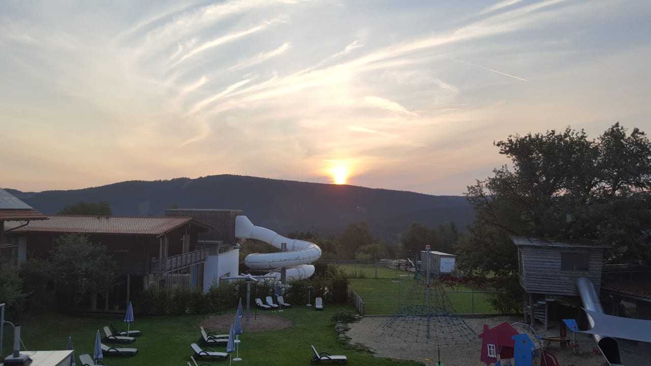 Gartenanlage Kinderhotel Simmerl